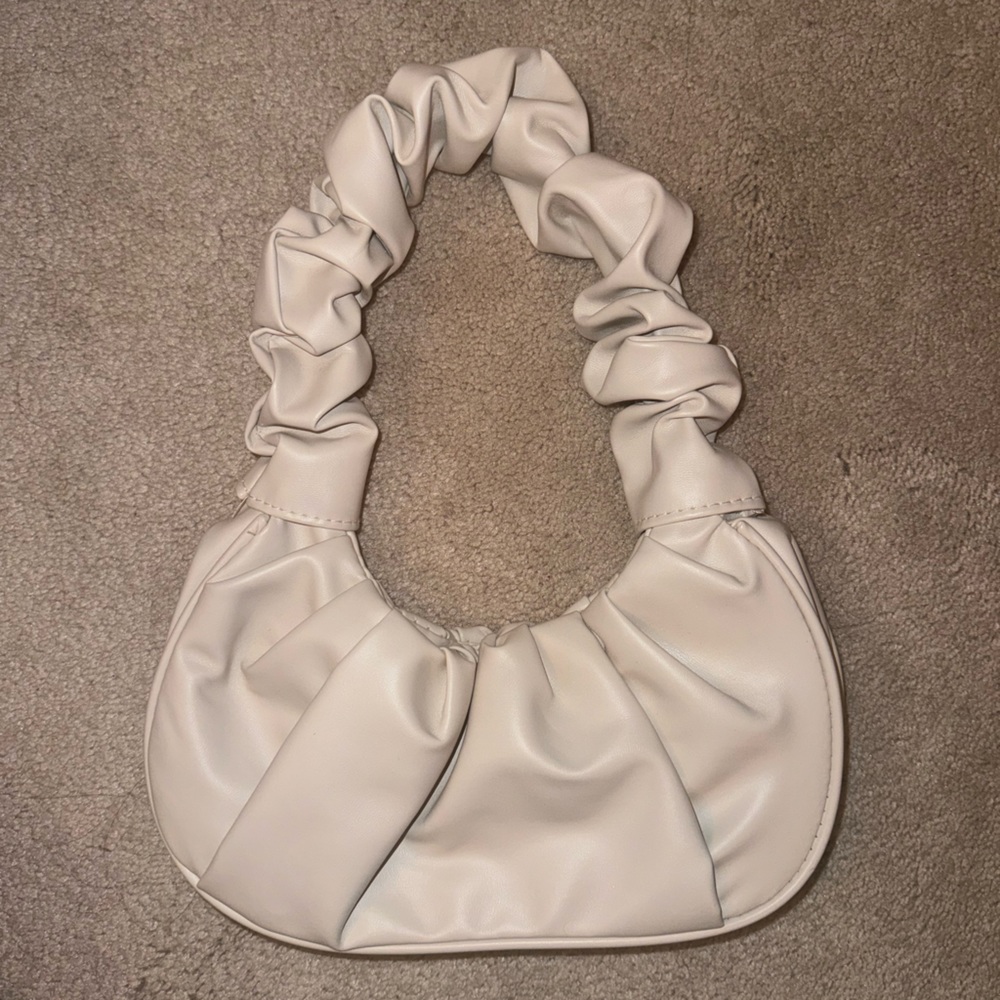 Cute cream clutch